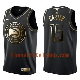 NBA Atlanta Hawks Trikot Vince Carter 15 Nike Schwarz Golden Edition Swingman - Herren